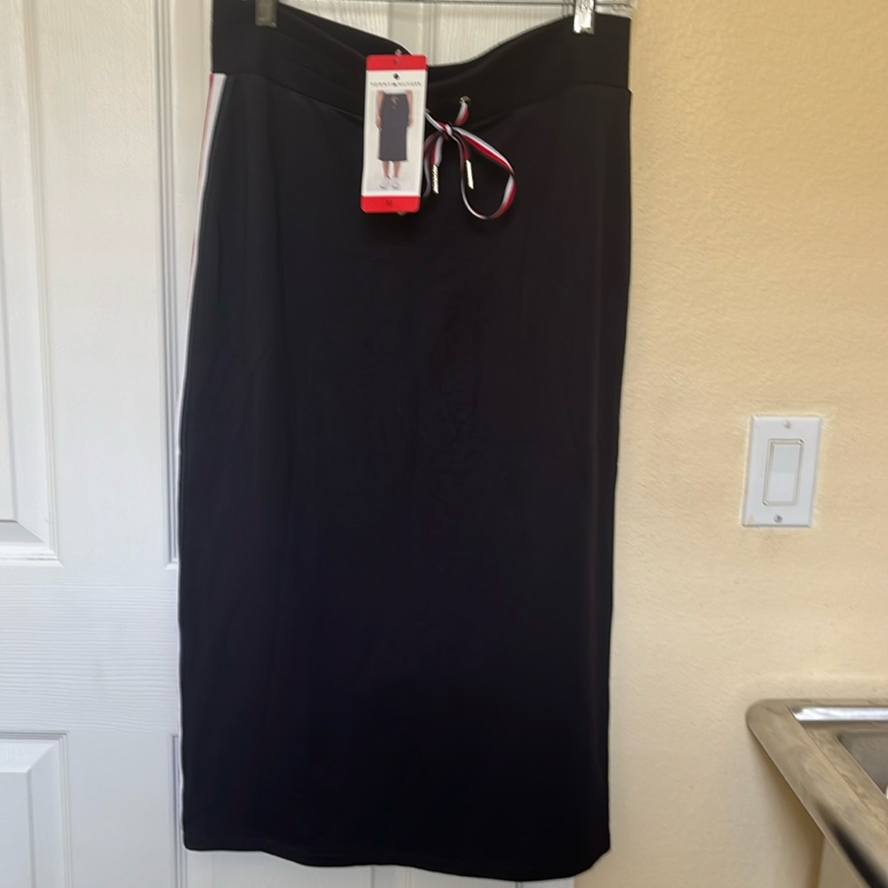 Tommy Hilfiger jersey midi skirt size medium